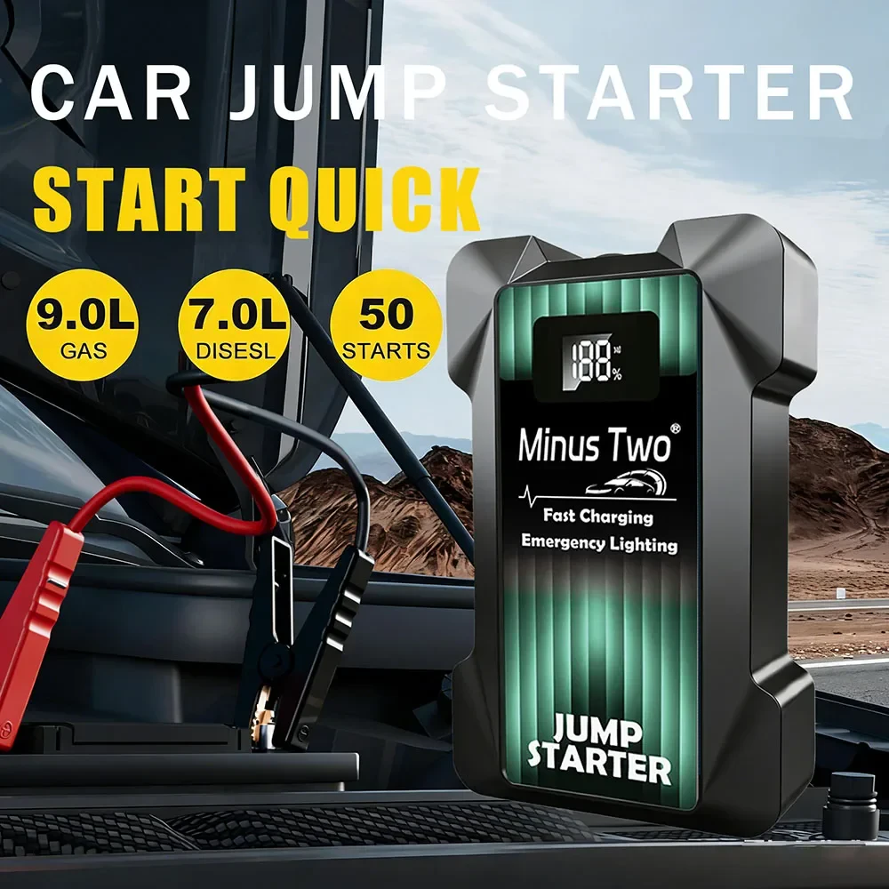Booster de démarrage voiture 12 V et batterie externe