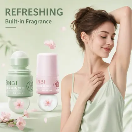 Deodoranti ya roll-on ya kuzuia jasho 30 ml, ua la cherry